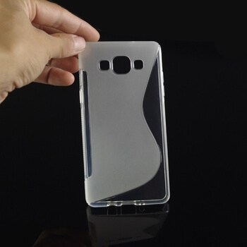 Silikonový ochranný obal S-line pro Samsung Galaxy A5 A500F - průhledný