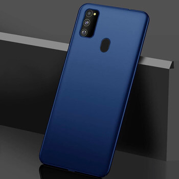 Ochranný plastový kryt pro Samsung Galaxy M21 M215F - modrý