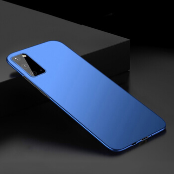 Ochranný plastový kryt pro Samsung Galaxy S20 G980F - modrý
