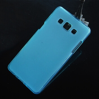 Silikonový mléčný ochranný obal pro Samsung Galaxy A5 A500F - modrý