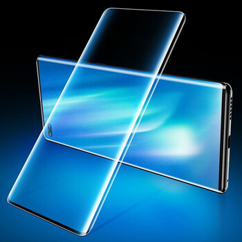 3x 3D ochranné tvrzené sklo pro Huawei Mate 40 Pro - černé - 2+1 zdarma