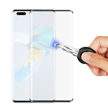 3D ochranné tvrzené sklo pro Huawei Mate 40 Pro - černé