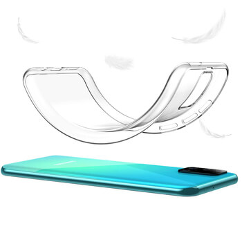 Silikonový obal pro Samsung Galaxy A31 A315F - průhledný