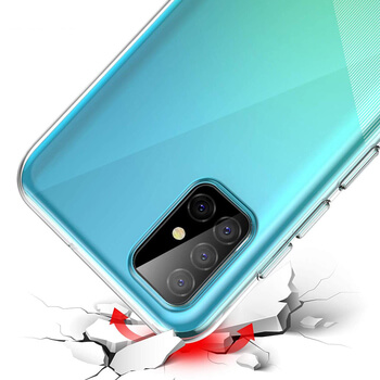 Silikonový obal pro Samsung Galaxy A31 A315F - průhledný