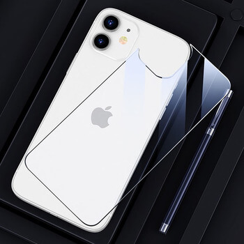 3x Zadní ochranné tvrzené sklo pro Apple iPhone 12 mini - 2+1 zdarma