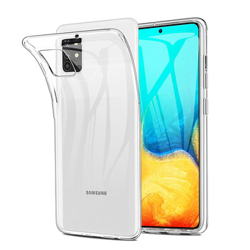 Silikonový obal pro Samsung Galaxy M31s M317F - průhledný