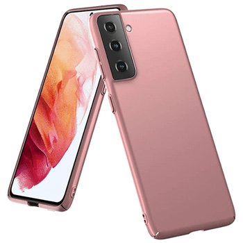 Ochranný plastový kryt pro Samsung Galaxy S21 G991B - růžový