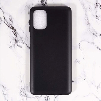 Extrapevný silikonový ochranný kryt pro Samsung Galaxy M51 M515F - černý