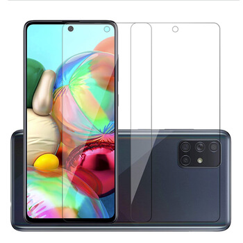 3x Ochranné tvrzené sklo pro Samsung Galaxy M51 M515F - 2+1 zdarma