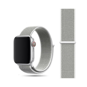 Nylonový pásek pro chytré hodinky Apple Watch 40 mm (6.série) - šedý