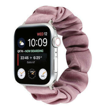 Elastický pásek pro chytré hodinky Apple Watch SE (40mm) - růžová