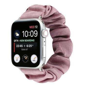 Elastický pásek pro chytré hodinky Apple Watch 44 mm (5.série) - růžová