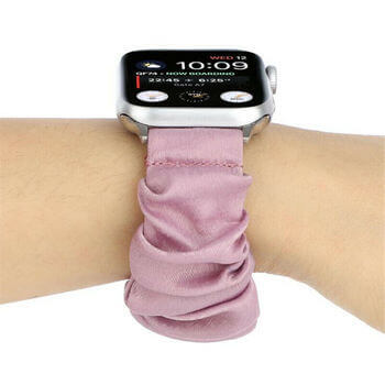 Elastický pásek pro chytré hodinky Apple Watch 42 mm (1.série) - bílo černý