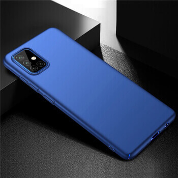 Ochranný plastový kryt pro Samsung Galaxy A42 A426B - modrý