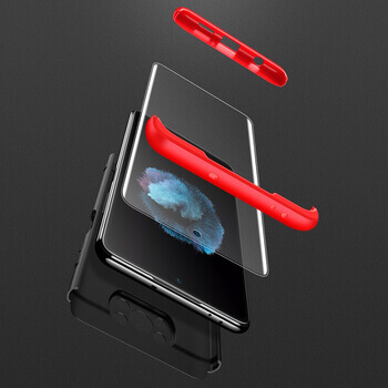 Ochranný 360° celotělový plastový kryt pro Xiaomi Poco X3 Pro - černý
