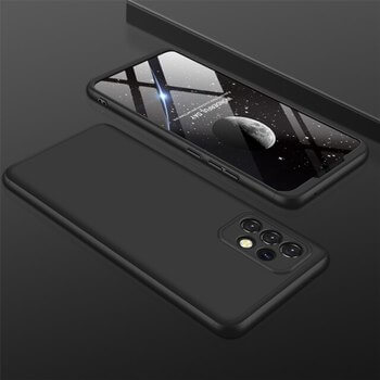 Ochranný 360° celotělový plastový kryt pro Samsung Galaxy A72 A725F - černý