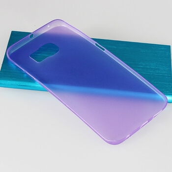 Ultratenký plastový kryt pro Samsung Galaxy S6 Edge - fialový