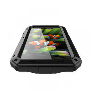 EXTRÉMNĚ odolný hliníkovo-silikonový obal pro Samsung Galaxy S20 G980F - černý