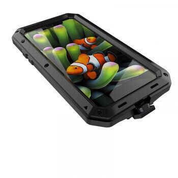 EXTRÉMNĚ odolný hliníkovo-silikonový obal pro Samsung Galaxy S20 G980F - černý