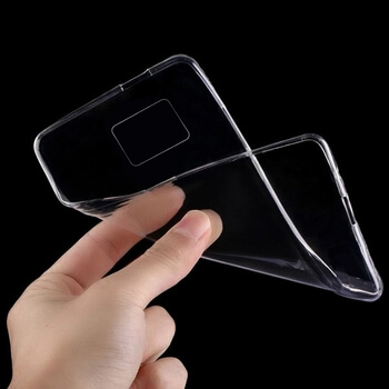 Silikonový obal pro Samsung Galaxy S6 Edge - průhledný