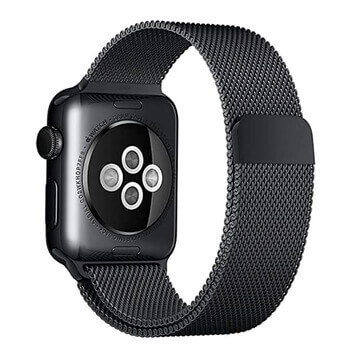 Elegantní kovový pásek pro chytré hodinky Apple Watch 42 mm (1.série) - stříbrný
