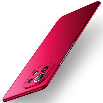 Ochranný plastový kryt pro Xiaomi Mi 11 Ultra - červený