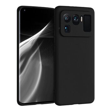 Extrapevný silikonový ochranný kryt pro Xiaomi Mi 11 Ultra - černý