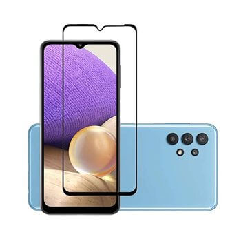 3x 3D ochranné tvrzené sklo pro Samsung Galaxy A32 SM-A325F 4G - černé - 2+1 zdarma