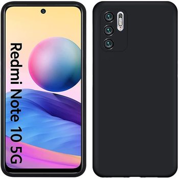 Extrapevný silikonový ochranný kryt pro Xiaomi Redmi Note 10 5G - černý