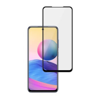 3x 3D ochranné tvrzené sklo s rámečkem pro Xiaomi Redmi Note 10 5G - černé - 2+1 zdarma