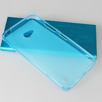 Silikonový mléčný ochranný obal pro Nokia Lumia 640 LTE - modrý