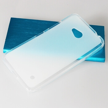 Silikonový mléčný ochranný obal pro Nokia Lumia 640 LTE - bílý
