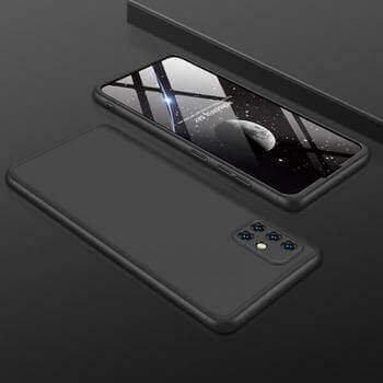 Ochranný 360° celotělový plastový kryt pro Xiaomi Poco F3 - černý