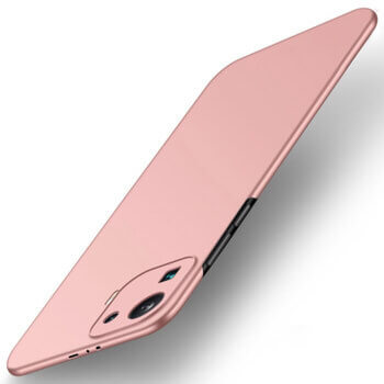 Ochranný plastový kryt pro Xiaomi Poco F3 - růžový