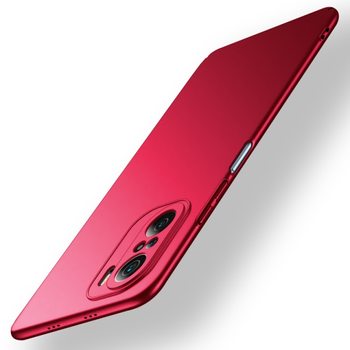 Ochranný plastový kryt pro Xiaomi Poco F3 - červený