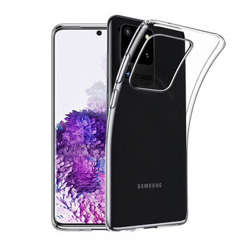Ultratenký plastový kryt pro Samsung Galaxy S20 Ultra G988F - průhledný