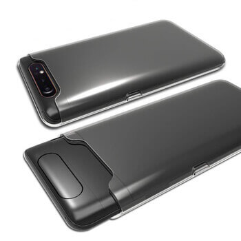 Ultratenký plastový kryt pro Samsung Galaxy A80 A805F - průhledný