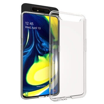 Ultratenký plastový kryt pro Samsung Galaxy A80 A805F - průhledný