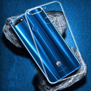 Ultratenký plastový kryt pro Huawei Y7 Prime (2018) - průhledný