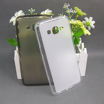 Silikonový mléčný ochranný obal pro Samsung Galaxy Grand Prime G530 - bílý