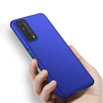 Ochranný plastový kryt pro Huawei P Smart 2021 - modrý