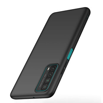 Ochranný plastový kryt pro Huawei P Smart 2021 - černý