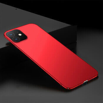 Ochranný plastový kryt pro Apple iPhone 13 Pro - červený