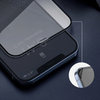 3x 3D tvrzené sklo s rámečkem pro Apple iPhone 13 Pro - černé - 2+1 zdarma