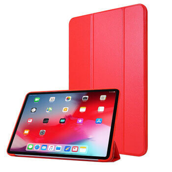 2v1 Smart flip cover + zadní silikonový ochranný obal pro Apple iPad Pro 12.9" 2021 (5.generace) - červený