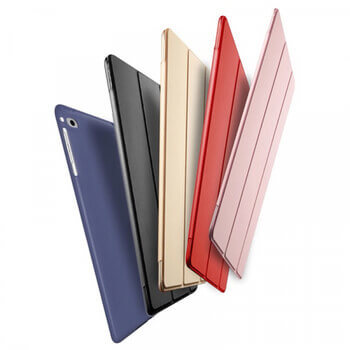 2v1 Smart flip cover + zadní silikonový ochranný obal pro Apple iPad mini 8.3" 2021 (6. generace) - červený