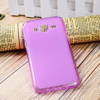Silikonový mléčný ochranný obal pro Samsung Galaxy J5 J500F - růžový