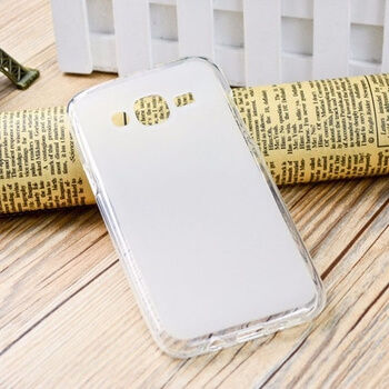 Silikonový mléčný ochranný obal pro Samsung Galaxy J5 J500F - bílý