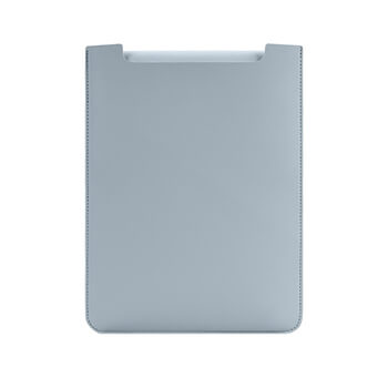 Ochranný koženkový obal pro Apple Macbook Air 13" (2012-2017) - světle modrý