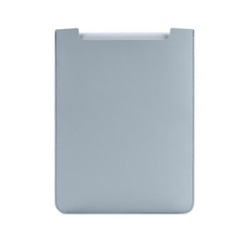 Ochranný koženkový obal pro Apple Macbook Pro 13" CD-ROM - světle modrý